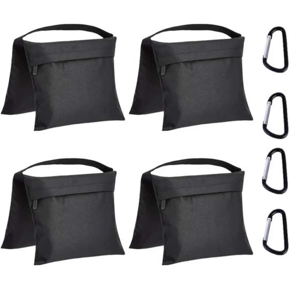 Basics Photographic Empty Sandbag for Light Stands, 4-Pack, Black - Picture 8 of 16